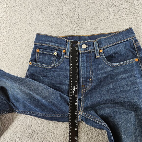 Levis 512 Slim Taper Jeans Mens 29x30 Blue Denim Levi's Flex Stretch Comfort Fit - Picture 9 of 16